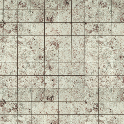 3/4" Squares FORMICA Floor, White Juparana